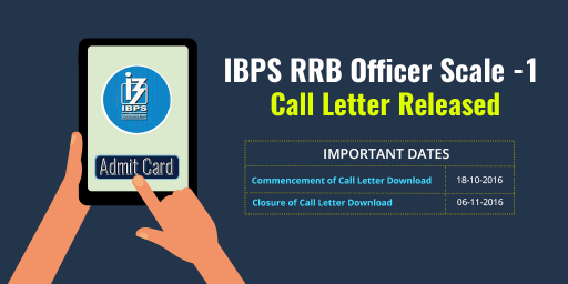 IBPS RRB Call letter out