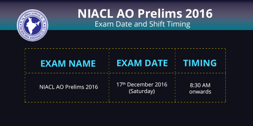 niacl-ao-prelims-2016-exam-dates-and-shift-timings