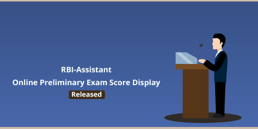 RBI Assistant Online Prelims 2016 Examination Score Card Released