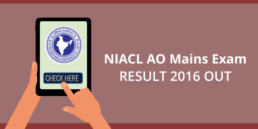 NIACL AO Mains Exam 2017 Result Out