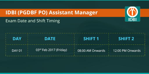 idbi-assistant-manager-exam-date-2017-timing