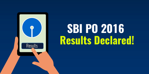 SBI PO result declared