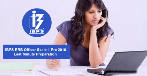 IBPS RRB Officer Scale 1 Exam Preparation