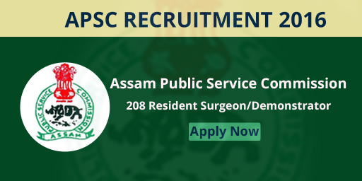 APSC Recruitment 2016
