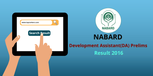 NABARD Development Assistant(DA) Prelims Result 2016