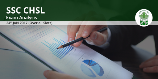 SSC CHSL Exam Analysis: 24th January 2017 (Overall Slots)