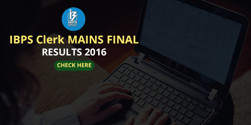 IBPS Clerk CWE VI Final Result 2016