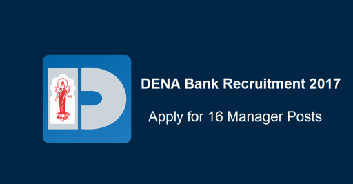 Dena Bank Recruitment 2017